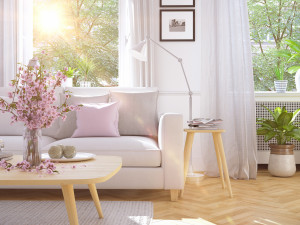 Sunny living room